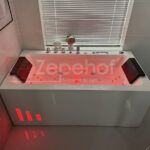 Wanna z hydromasażem LS-4420 150cmx75cmx58cm chromoterapia podgrzewacz