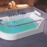 Wanna z hydromasażem CLF-3133 prostokątna 170cmx80cmx59cm lewa